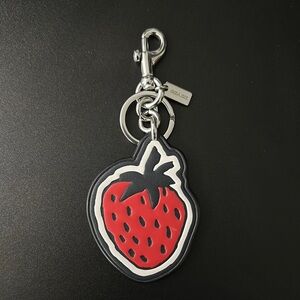 Coach Strawberry Keychain Bag Charm 🍓